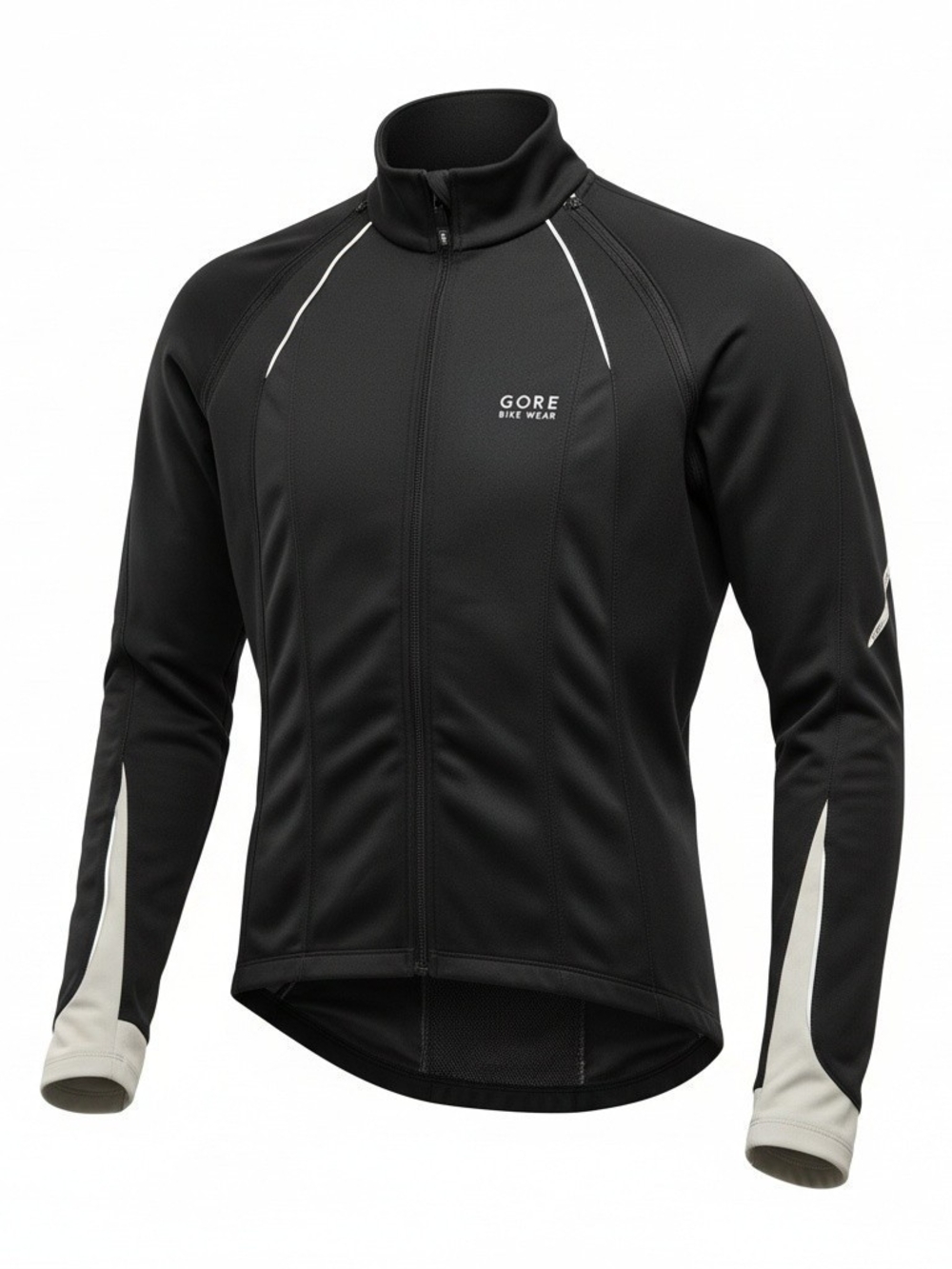 GORE Bike Wear Women’s Cycling Softshell Jacket Black White Size XL (EU 42)